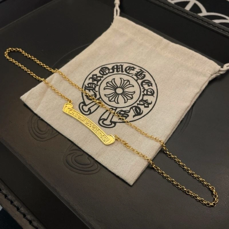 Refined Chrome Hearts Necklaces 241003