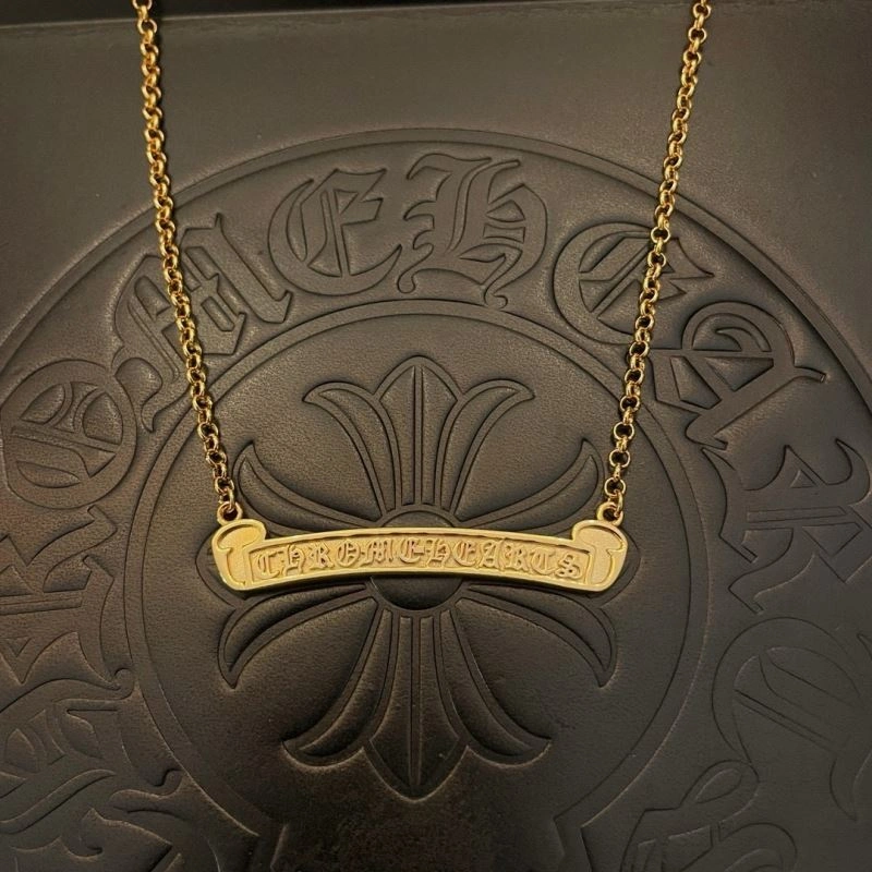 Refined Chrome Hearts Necklaces 241003