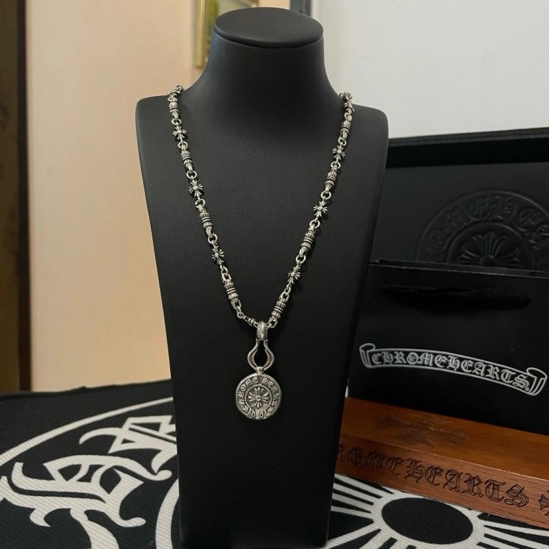 Comfortable Chrome Hearts Necklaces 241000