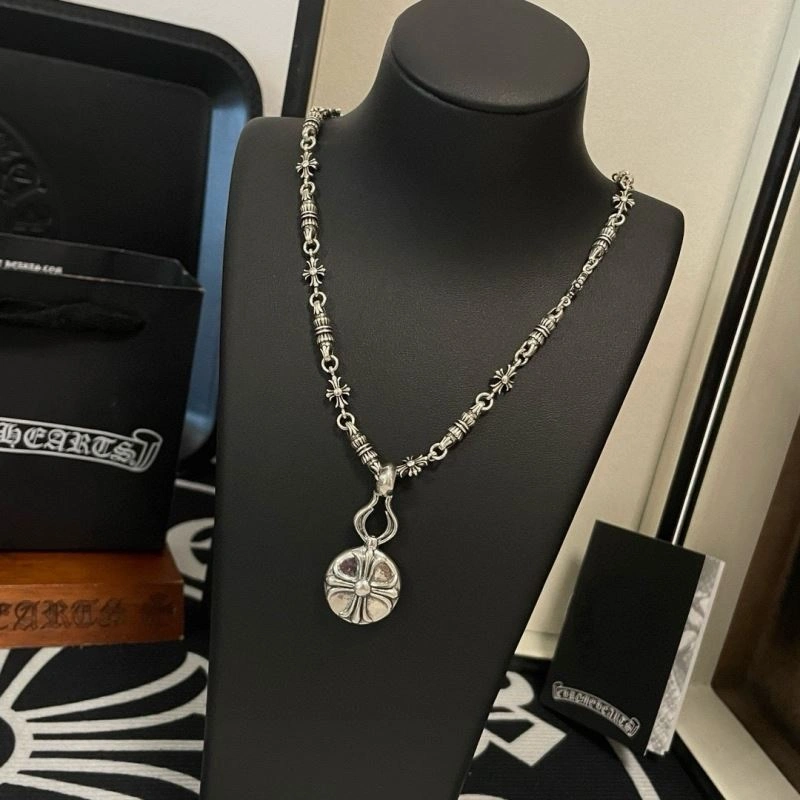 Comfortable Chrome Hearts Necklaces 241000
