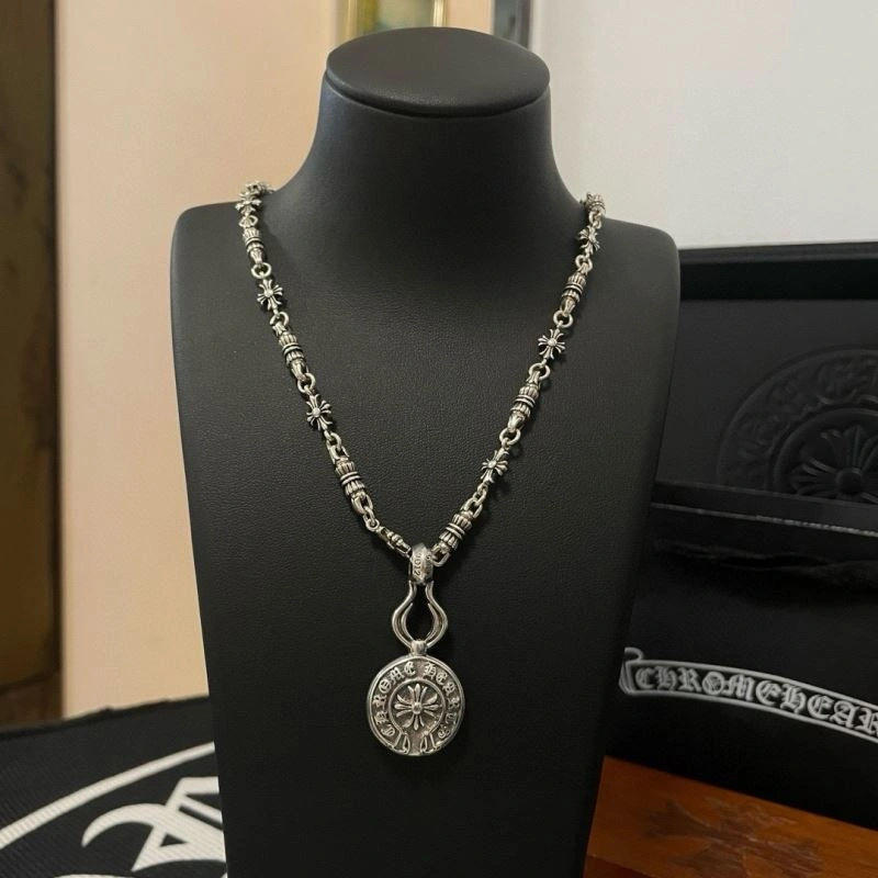 Comfortable Chrome Hearts Necklaces 241000