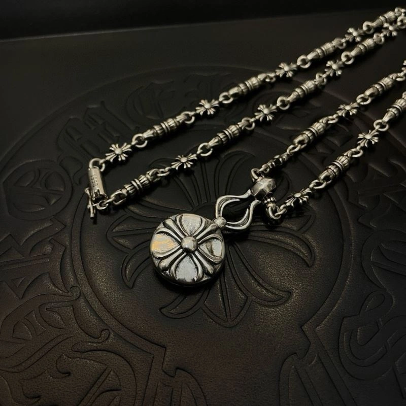 Comfortable Chrome Hearts Necklaces 241000