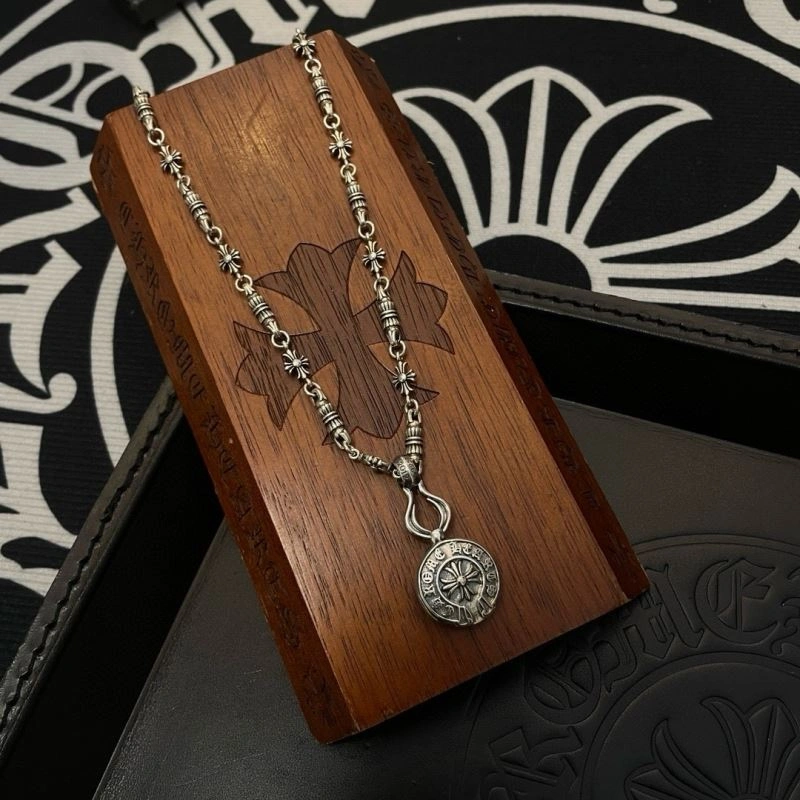 Comfortable Chrome Hearts Necklaces 241000