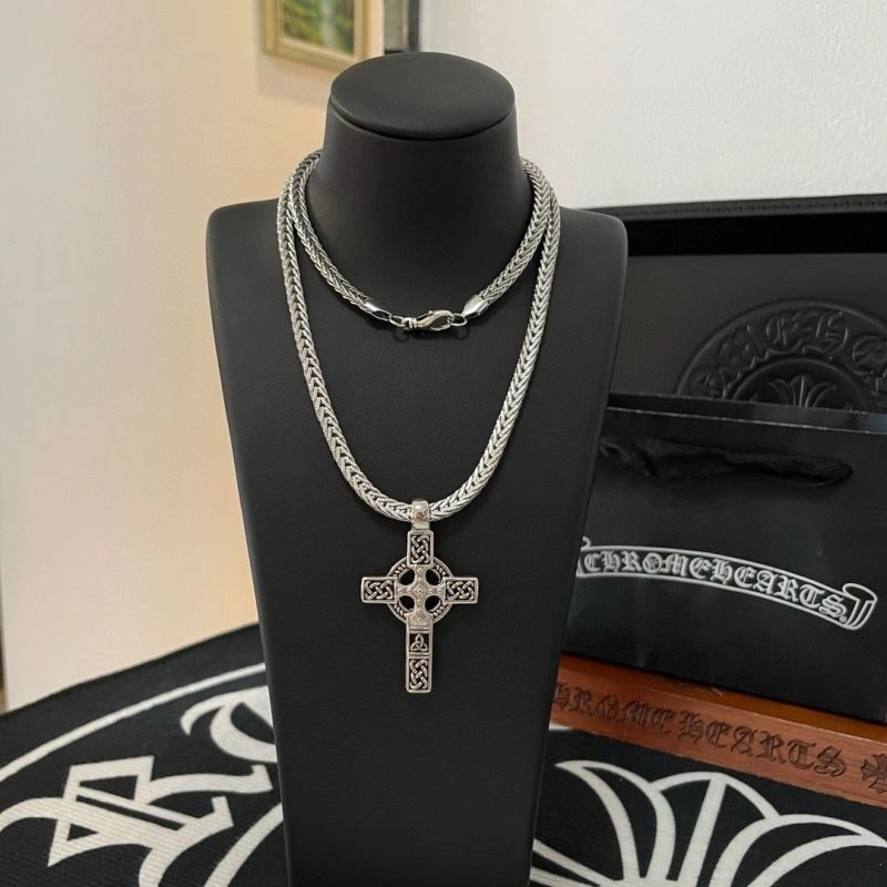 Sustainable Chrome Hearts Necklaces 241017