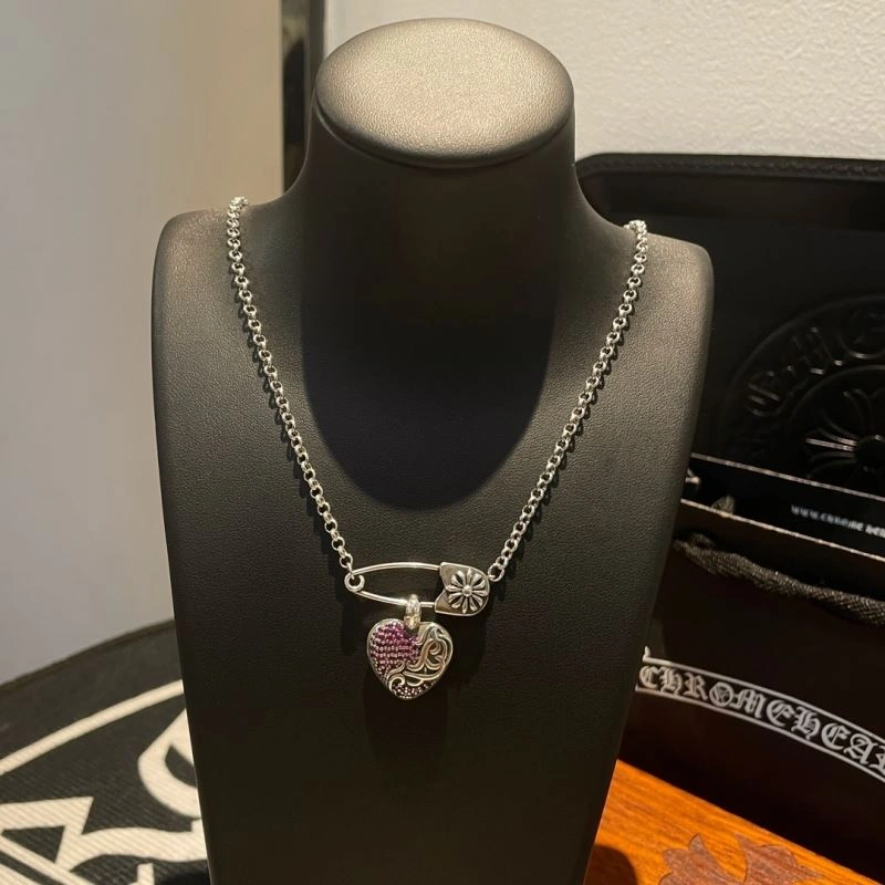 Neat Chrome Hearts Necklaces 240985
