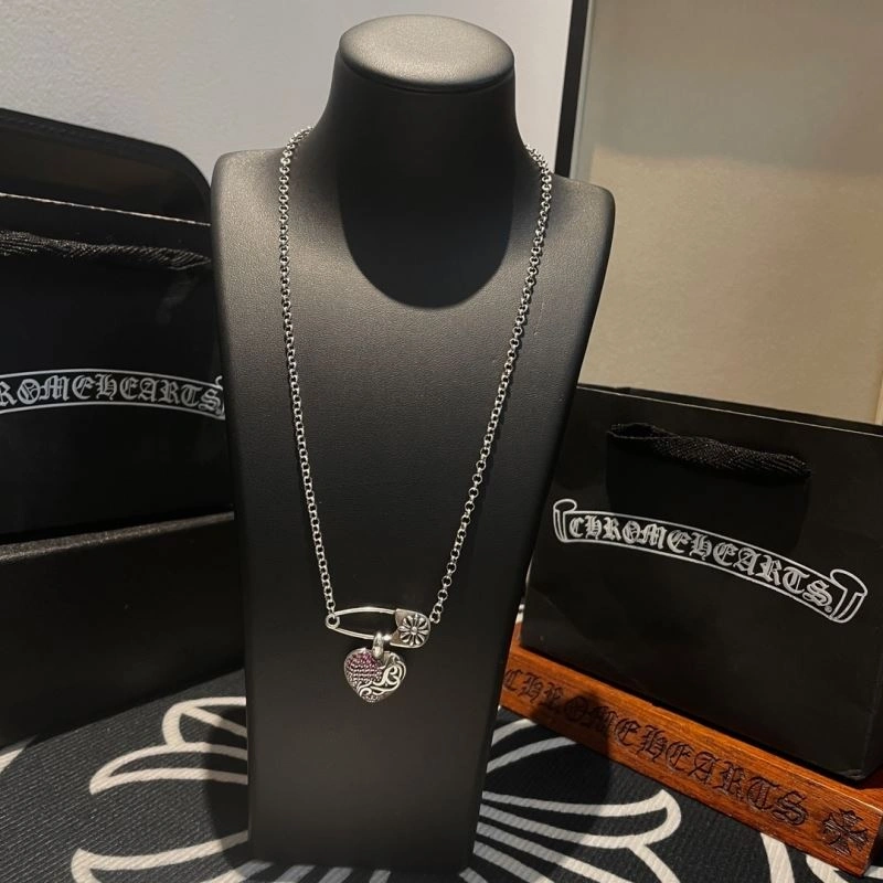 Neat Chrome Hearts Necklaces 240985
