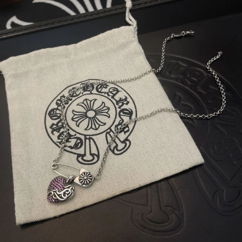 Neat Chrome Hearts Necklaces 240985