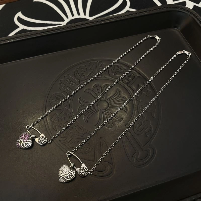 Neat Chrome Hearts Necklaces 240985