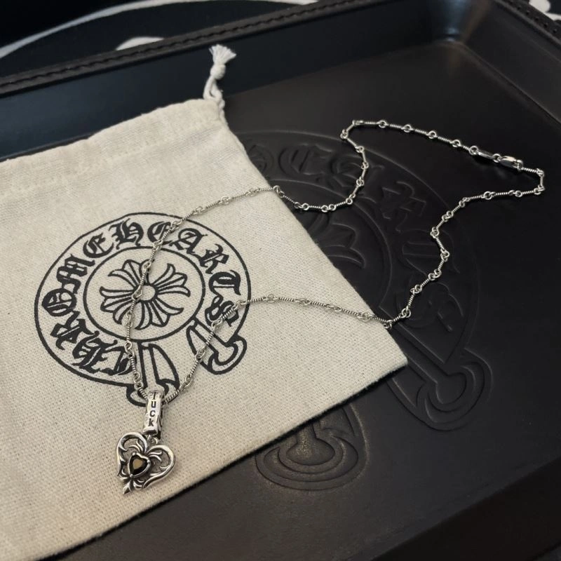 Sleek Chrome Hearts Necklaces 240971