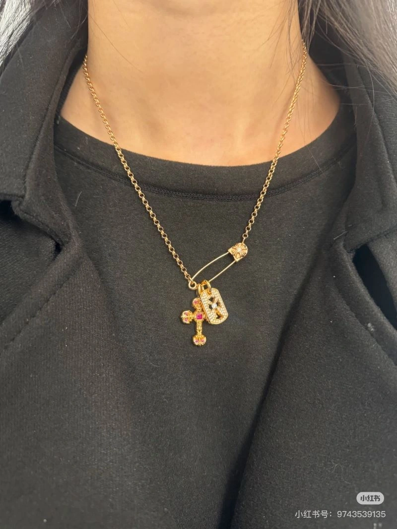 Chrome Hearts Necklaces Colorful 240958