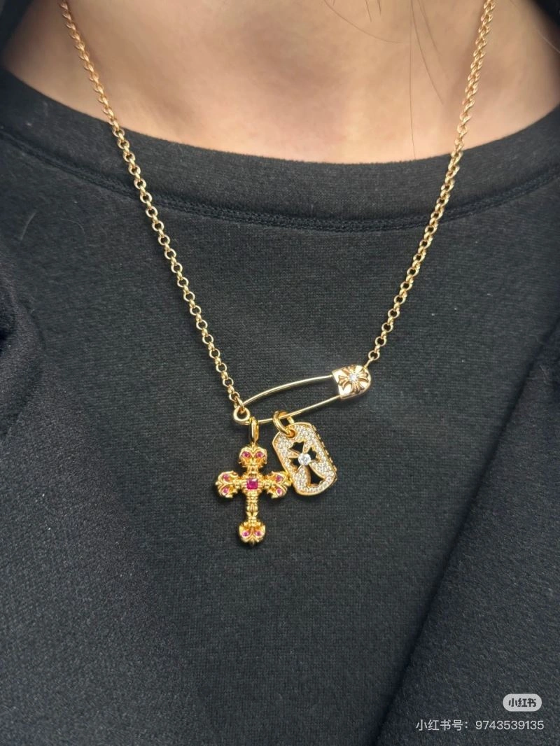 Chrome Hearts Necklaces Colorful 240958