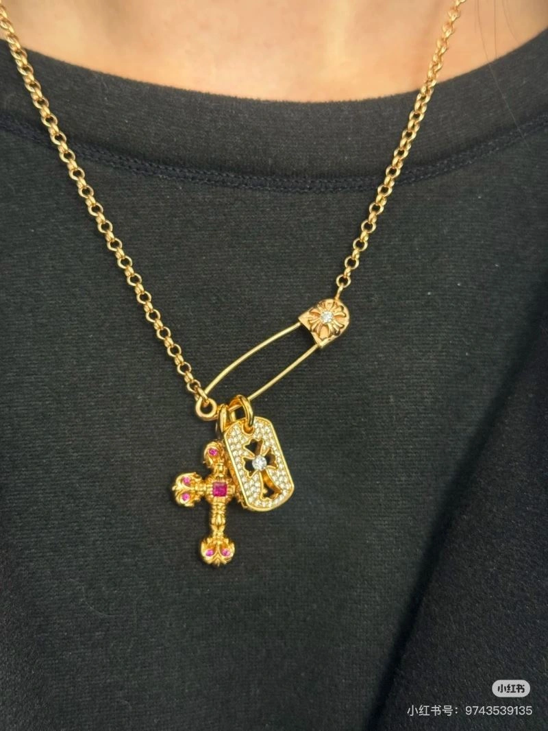 Chrome Hearts Necklaces Colorful 240958