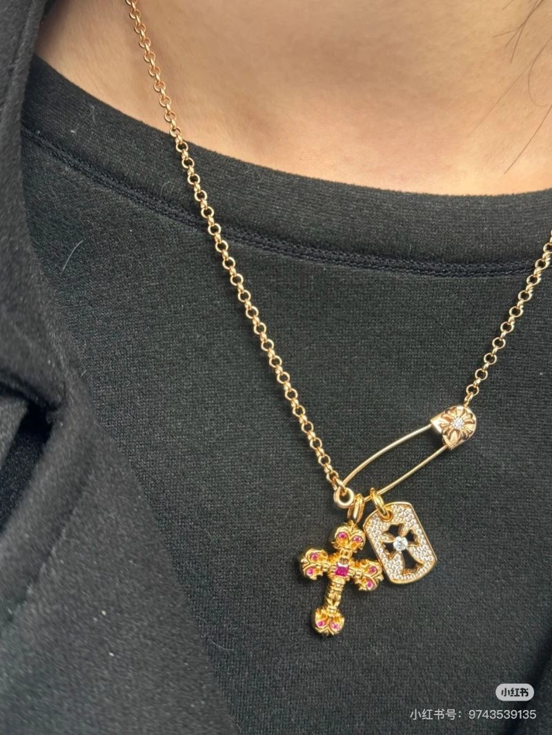 Chrome Hearts Necklaces Colorful 240958