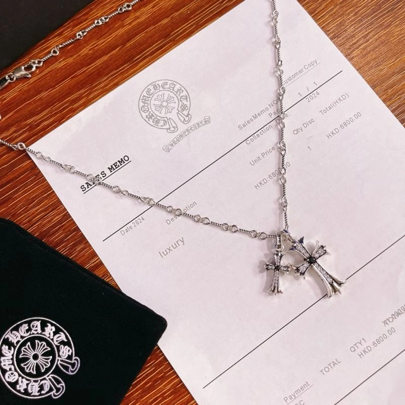 Soft Chrome Hearts Necklaces 240964