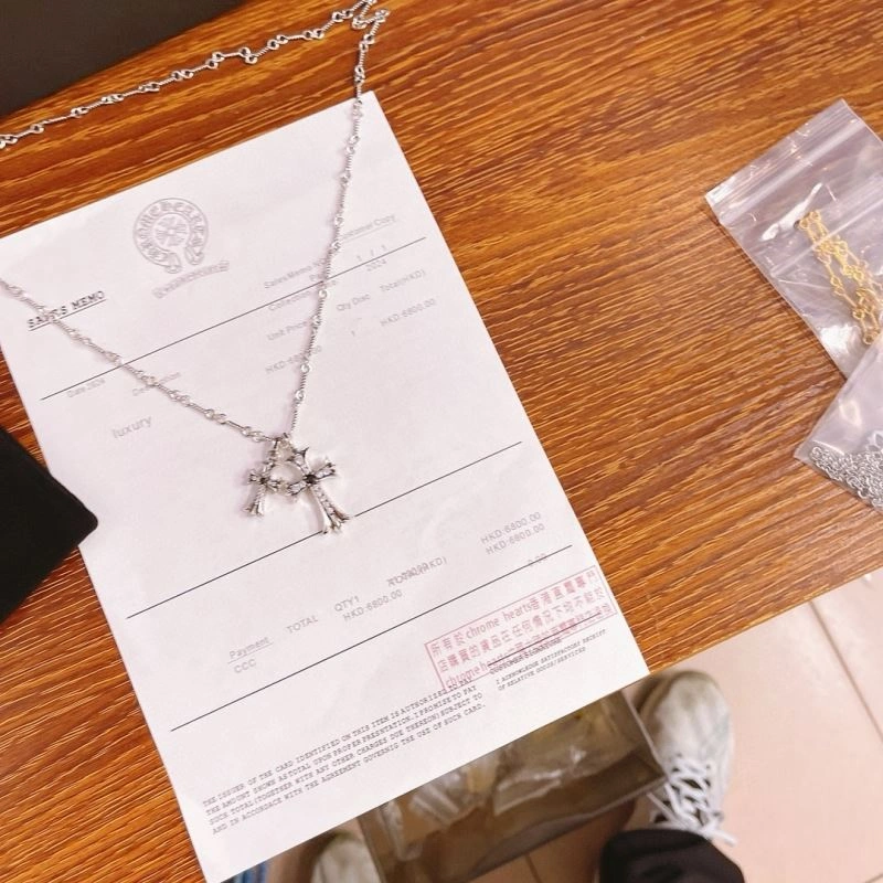 Soft Chrome Hearts Necklaces 240964