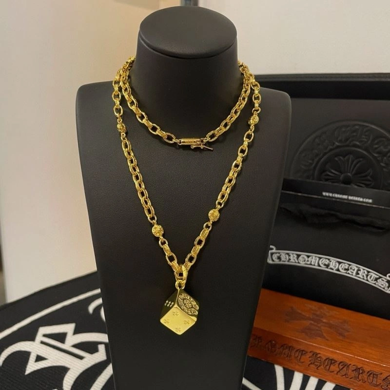 Unisex Chrome Hearts Necklaces 240718