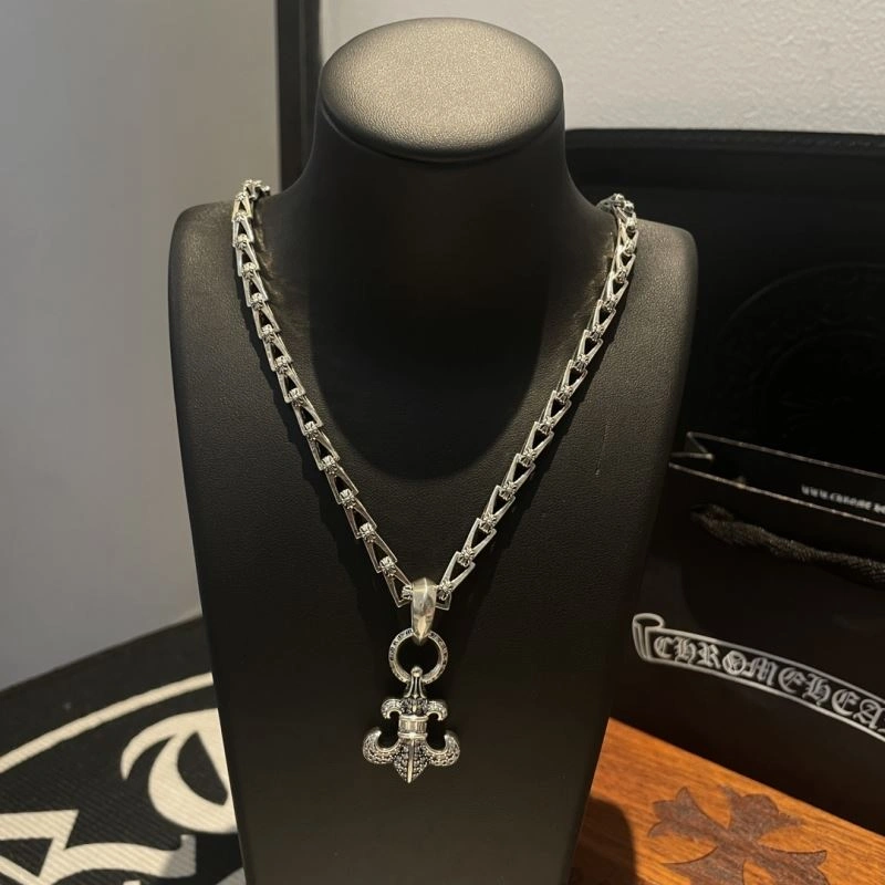 Breathable Chrome Hearts Necklaces 240717