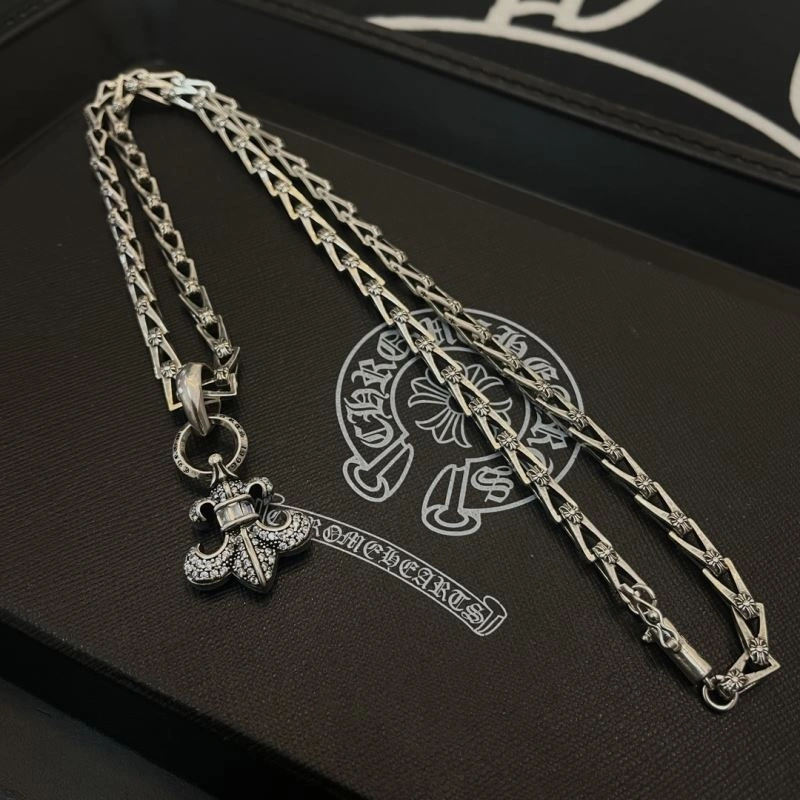 Breathable Chrome Hearts Necklaces 240717