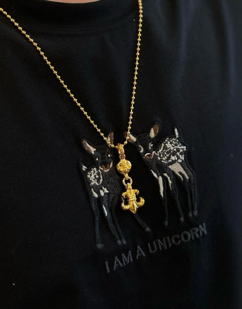 Minimalist Chrome Hearts Necklaces 240704