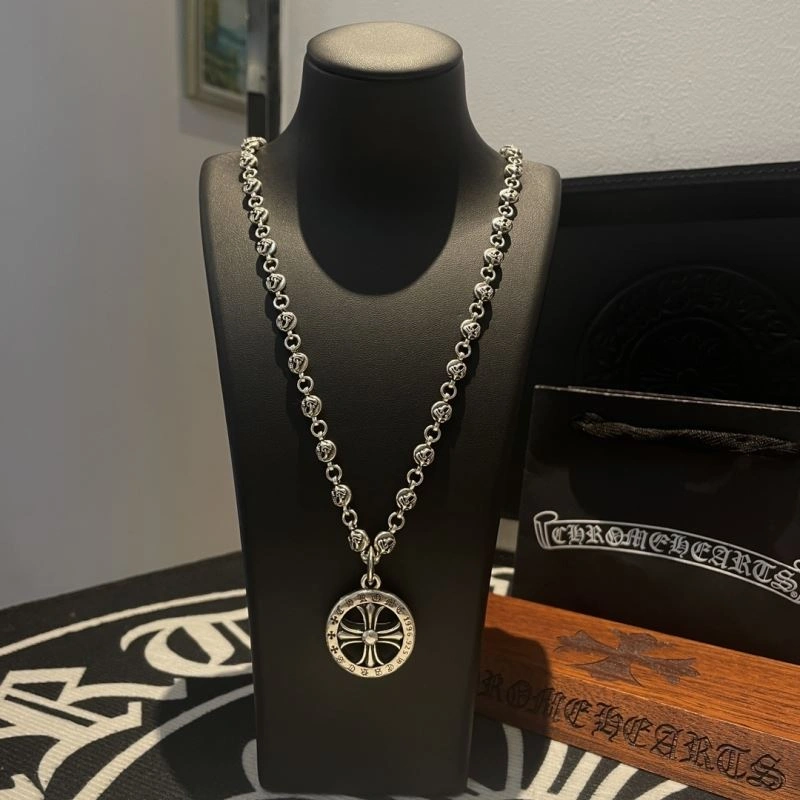 Resilient Chrome Hearts Necklaces 240703