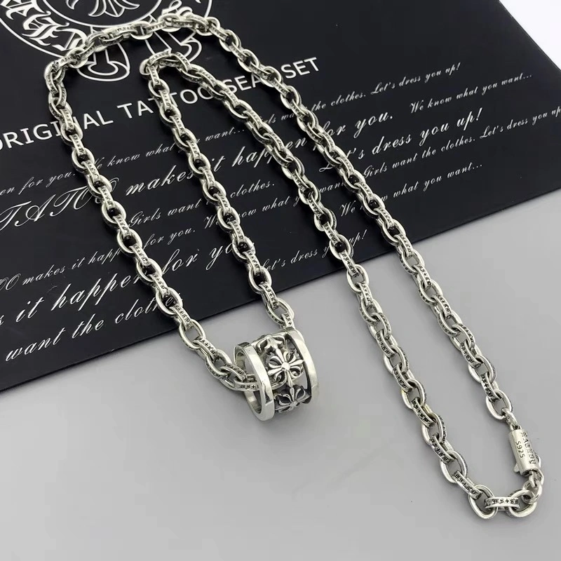 HighQuality Chrome Hearts Necklaces 240723