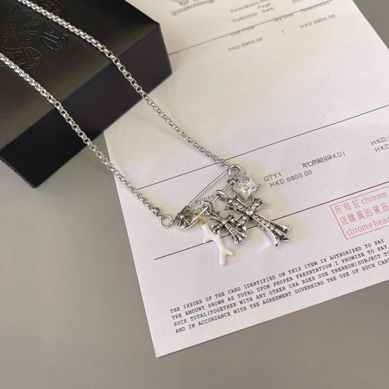 Flexible Chrome Hearts Necklaces 240706