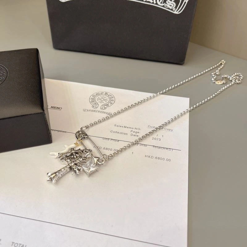 Flexible Chrome Hearts Necklaces 240706