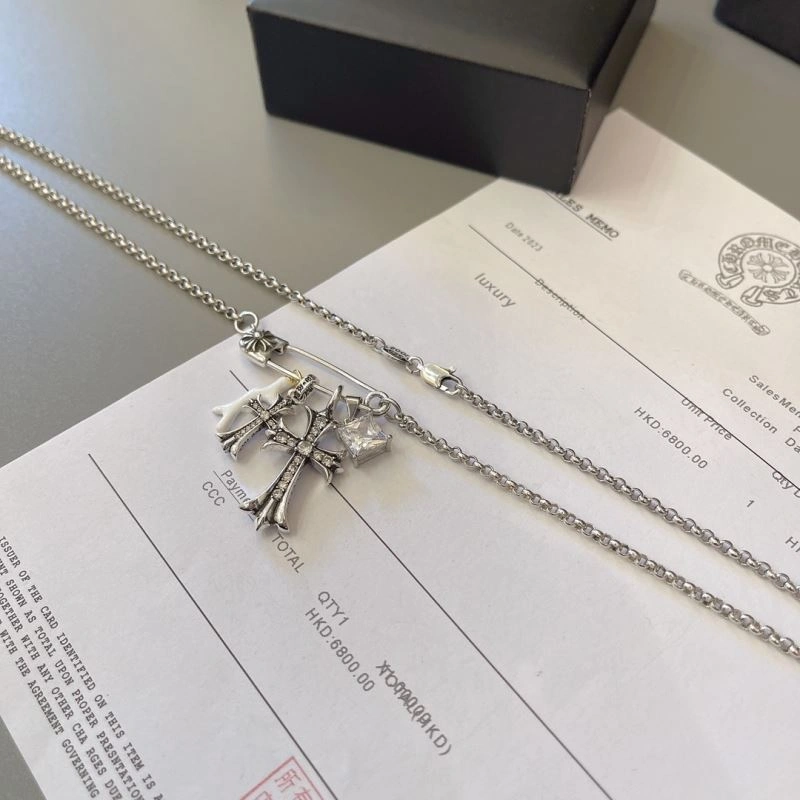 Flexible Chrome Hearts Necklaces 240706