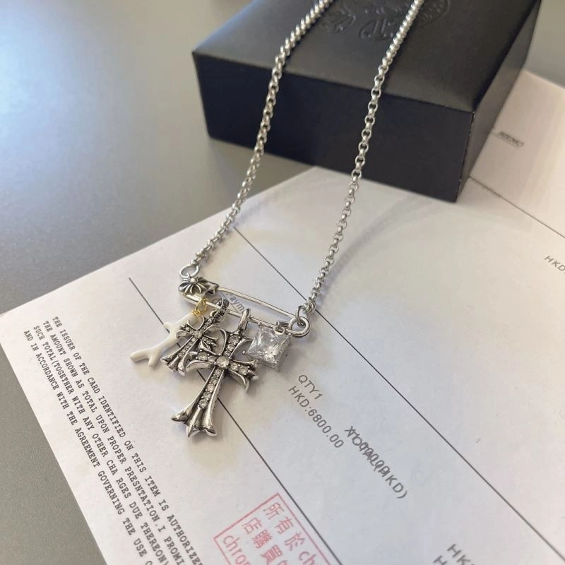 Flexible Chrome Hearts Necklaces 240706