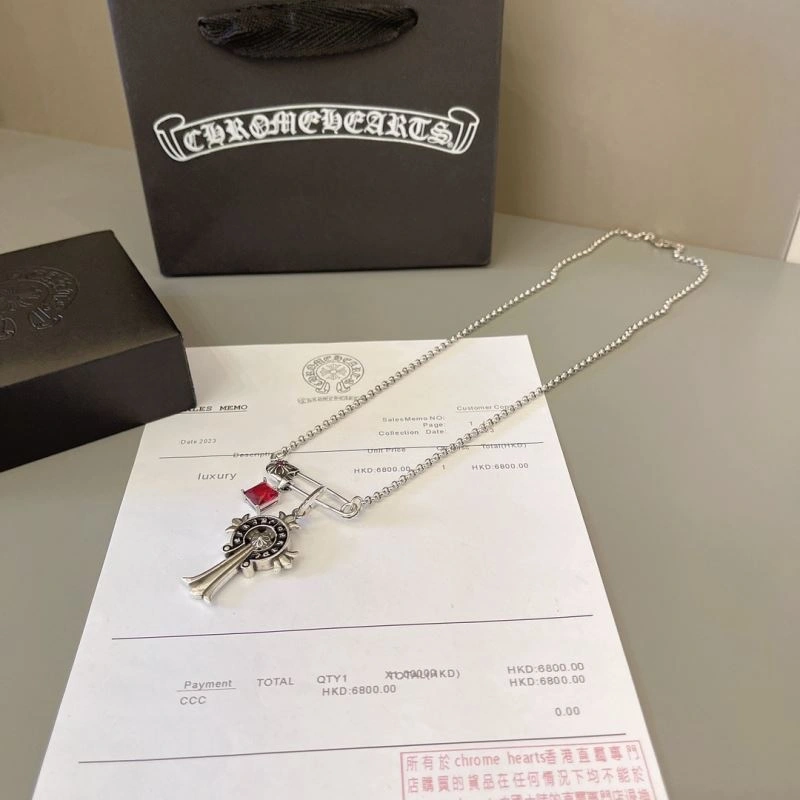 OdorResistant Chrome Hearts Necklaces 240720