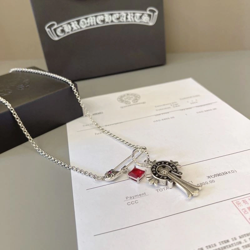 OdorResistant Chrome Hearts Necklaces 240720
