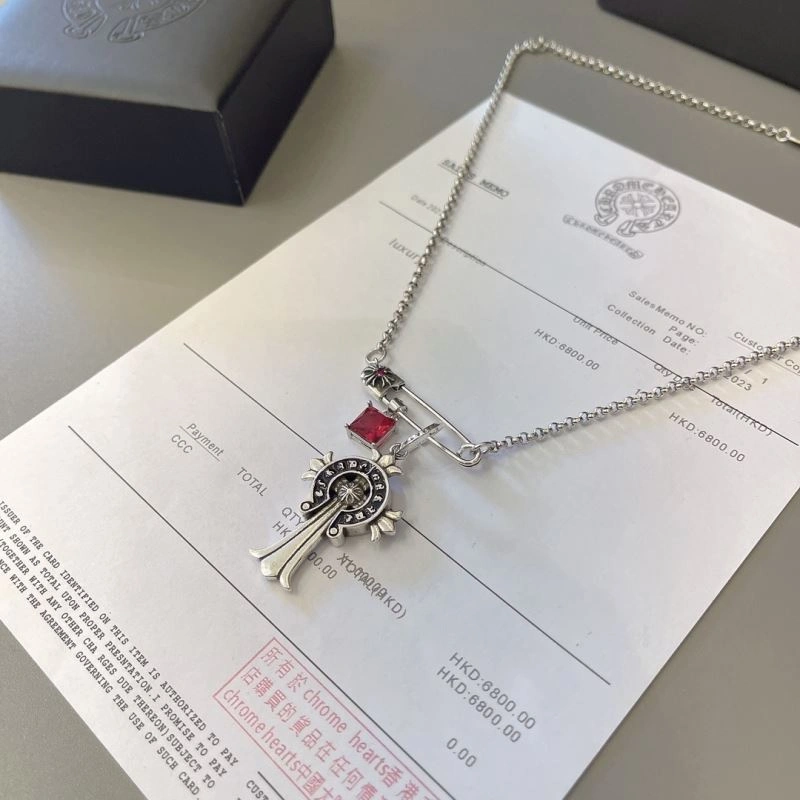 OdorResistant Chrome Hearts Necklaces 240720