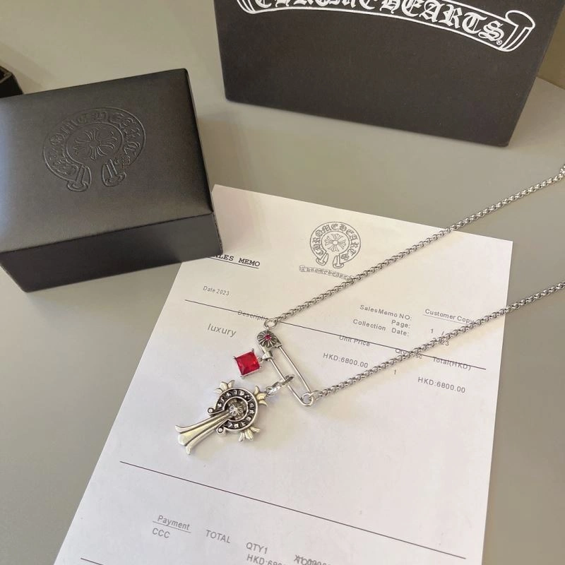 OdorResistant Chrome Hearts Necklaces 240720