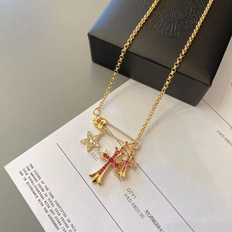 Supportive Chrome Hearts Necklaces 240696