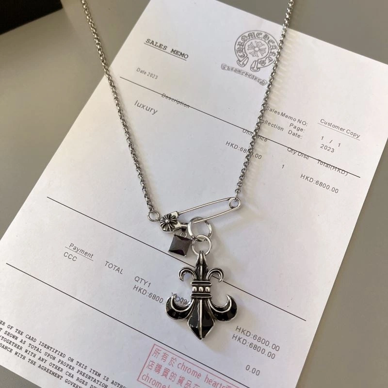 Lightweight Chrome Hearts Necklaces 240692