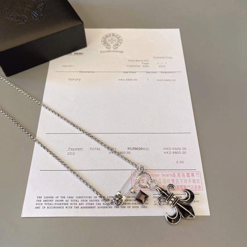 Lightweight Chrome Hearts Necklaces 240692