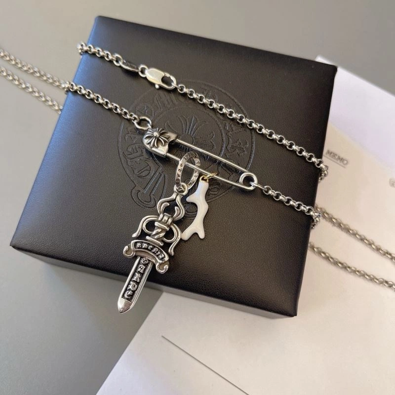 Comfortable Chrome Hearts Necklaces 240690