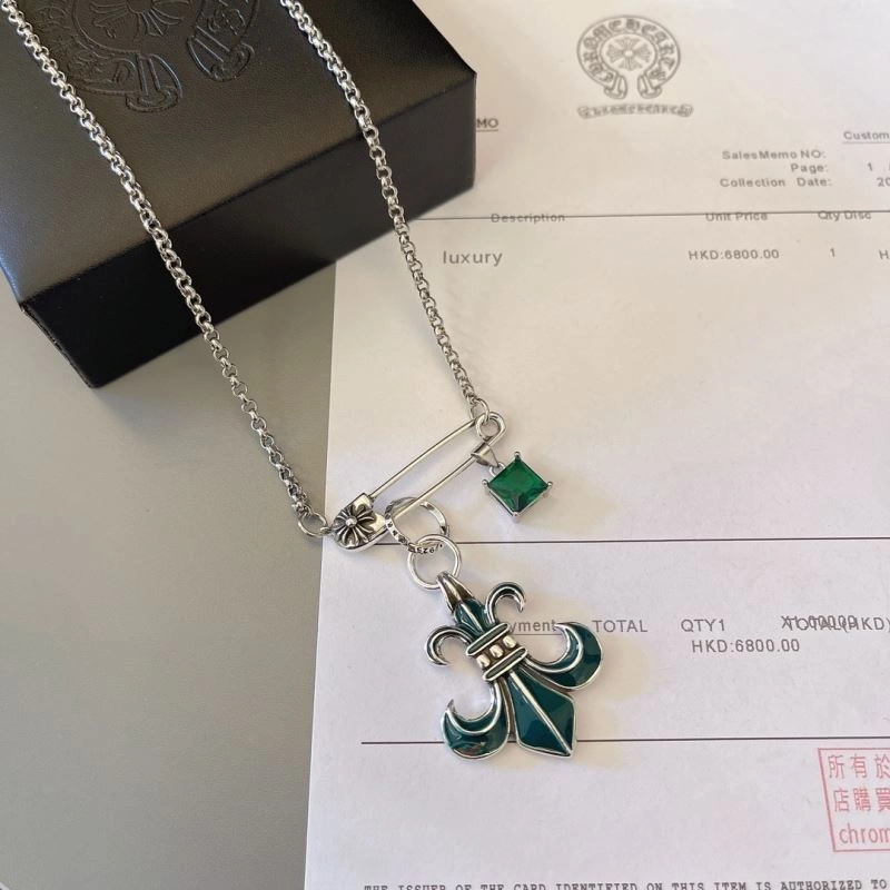 HighQuality Chrome Hearts Necklaces 240693