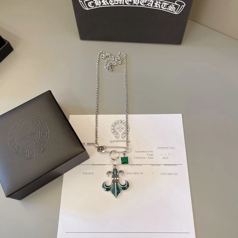 HighQuality Chrome Hearts Necklaces 240693