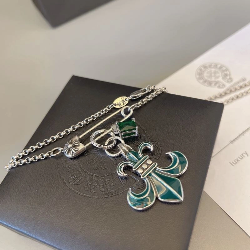 HighQuality Chrome Hearts Necklaces 240693