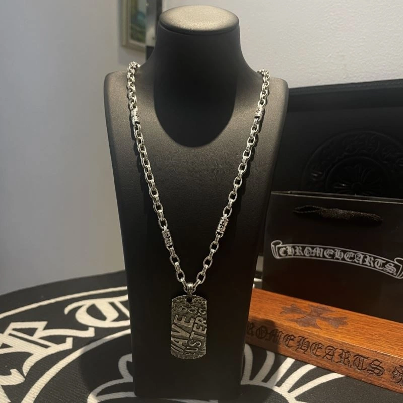 Cozy Chrome Hearts Necklaces 240688