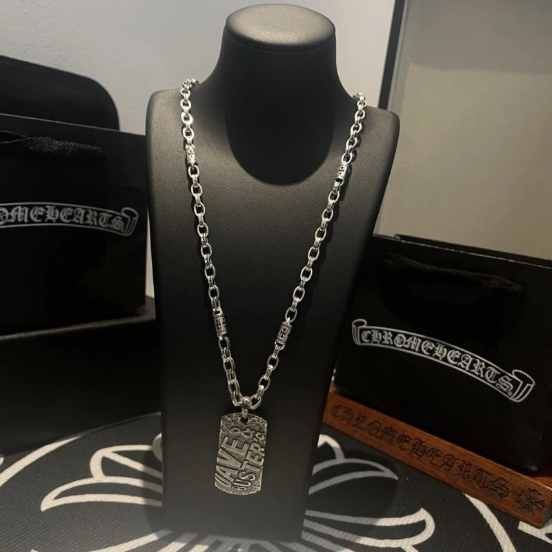 Cozy Chrome Hearts Necklaces 240688