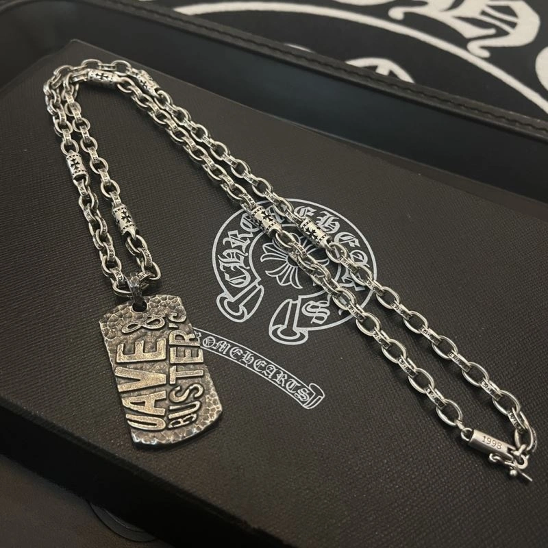 Cozy Chrome Hearts Necklaces 240688