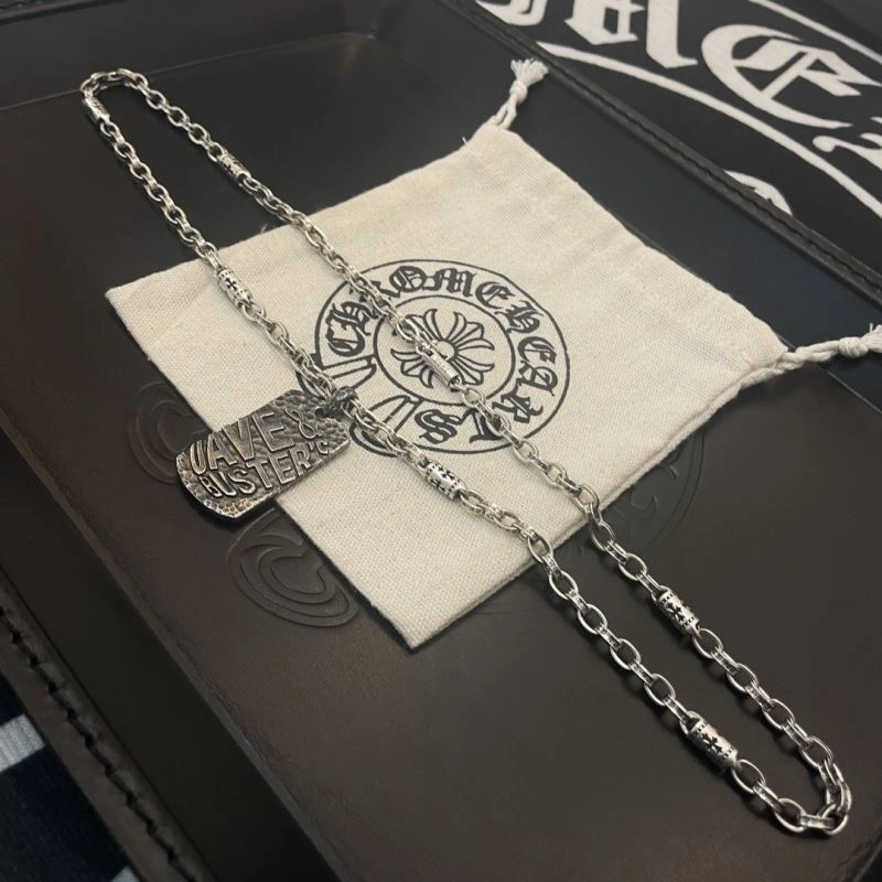 Cozy Chrome Hearts Necklaces 240688