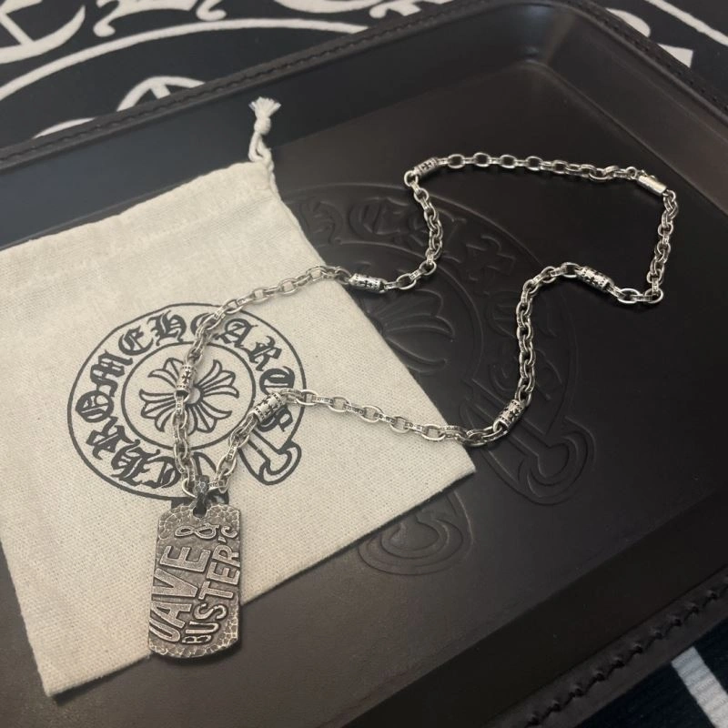 Cozy Chrome Hearts Necklaces 240688