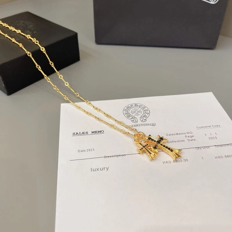 Packable Chrome Hearts Necklaces 240680