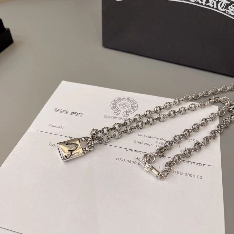 Classic Chrome Hearts Necklaces 240666