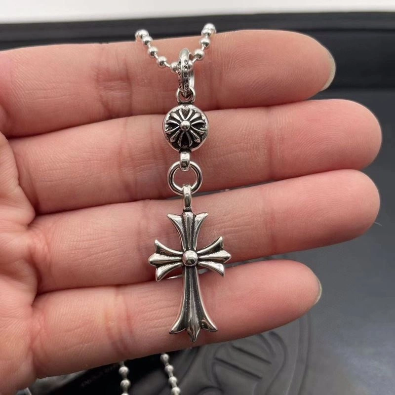 Seasonal Chrome Hearts Necklaces 240656