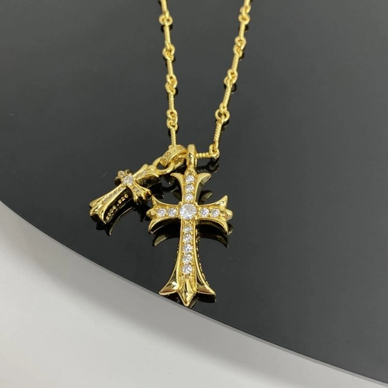 Comfortable Chrome Hearts Necklaces 240649