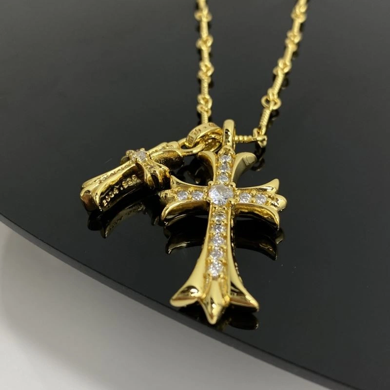 Comfortable Chrome Hearts Necklaces 240649